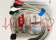 6 καλώδια μολύβδου Ecg καρφιτσών 5/μόλυβδος, Defibrillator εξαρτήματα τύπων κουμπιών EA6151B