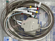 Καλώδιο 10 καλώδια 15 BJ-901D Nihon Kohden EKG ECG μολύβδων ευρωπαϊκός τυποποιημένος συνδετήρας βελόνων καρφιτσών