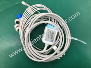GE Datex 5-Lead 10Pins ECG Cable REF DLG-011-05 Επαναχρησιμοποιήσιμα συμβατά ιατρικά εξαρτήματα