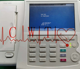 12.5mm/S Γερμανία Mac 800 ζωτικής σημασίας μέρη αντικατάστασης σημαδιών ECG νοσοκομείων 4 ίντσα LCD
