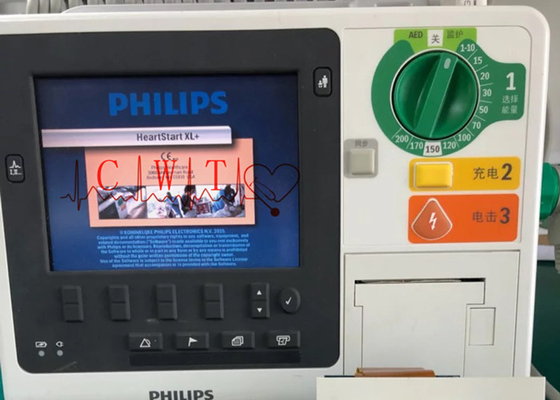 12.1 το 1024 x768 Philip XL χρησιμοποιημένο Defibrillator βάρος εκτυπωτών 1.2KG μηχανών
